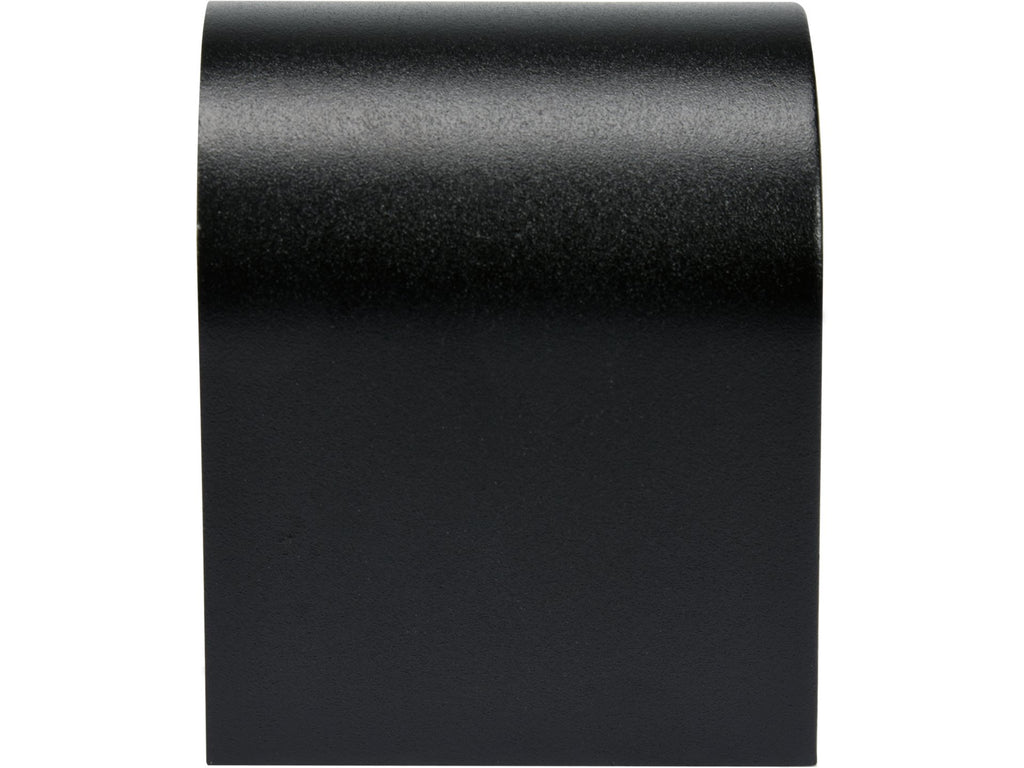Buitenwandlamp Zwart Aluminium 1XGU10 Halve Wand