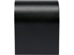 Buitenwandlamp Zwart Aluminium 1XGU10 Halve Wand