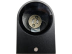 Buitenwandlamp Zwart Aluminium 1XGU10 Halve Wand