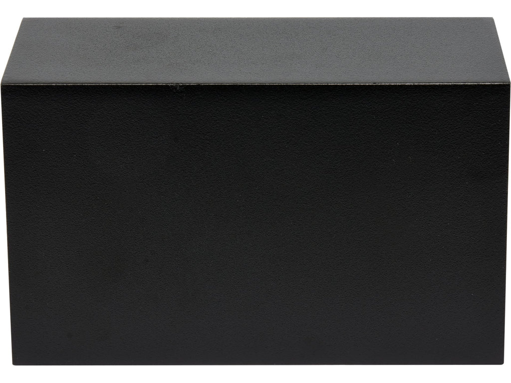 Buitenwandlamp Zwart Aluminium 2XGU10 Vierkant