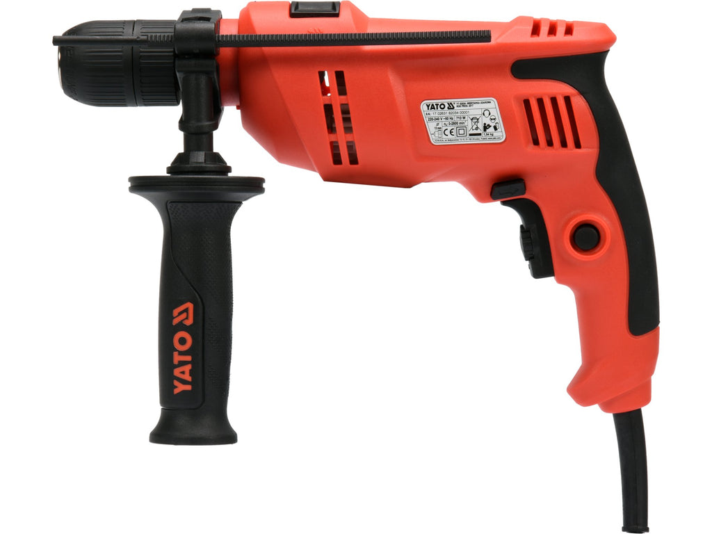 Slagboor 710W, 13MM Handvat