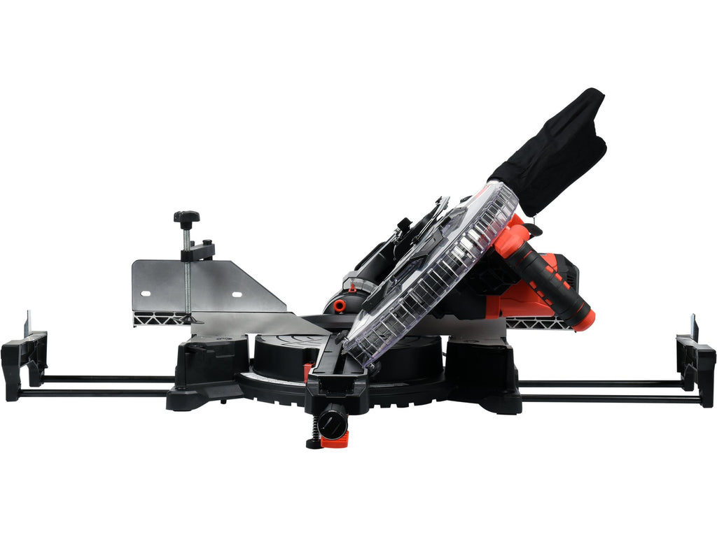 Verstekzaag Met 305MM 1800W Schijf Met Laser Voor Het Snijden Van Grote Elementen