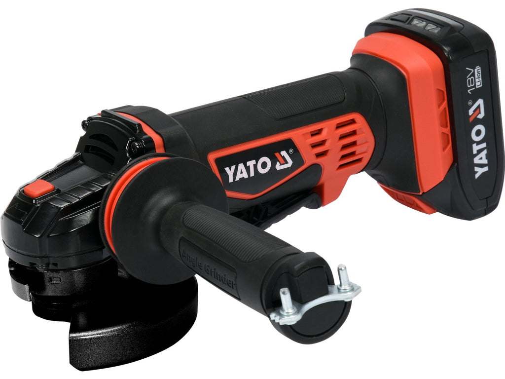 Haakse Slijper 18V 125MM Set Met 2.0AH Batterij + Lader 60MIN