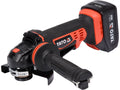 Haakse Slijper 125MM 18V, 2 Batterijen (3AH) En Lader