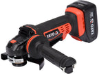 Haakse Slijper 125MM 18V, 2 Batterijen (3AH) En Lader