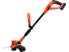 18V STRIMMER MET AUTOMATISCH LIJNVOERSYSTEEM SET MET 60MIN LADER EN 2,0 Ah BATTERIJ