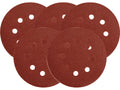 SCHUURSCHIJVEN MET Klittenband EN GATEN 125 MM P220 / 5 ST.