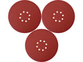 ROND SCHUURPAPIER MET Klittenband 225 MM P120 VOOR YT-82340, YT-82350 / 3 ST.